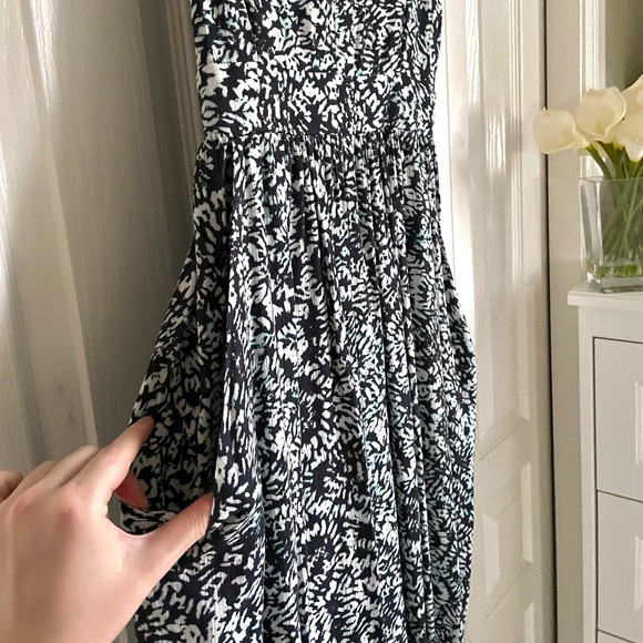 American Eagle Blue Jumpsuit Romper w/ Pockets - Picture 3 of 5